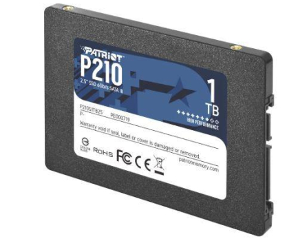 Dysk wewnętrzny Patriot 1TB 2,5" SATA SSD P210